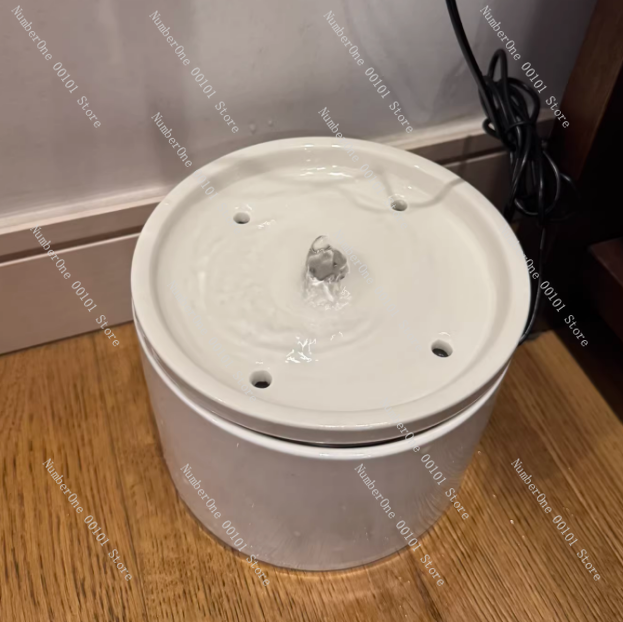 Pet Feeders - Ceramiczny automatyczny dozownik wody dla zwierząt,