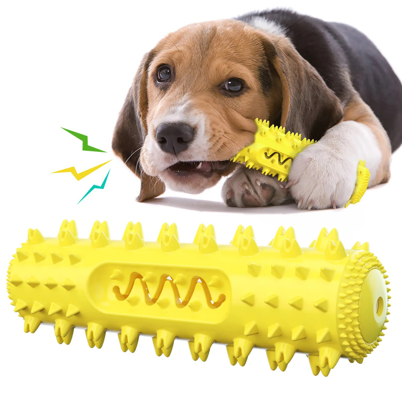 Rubber Treat Dispensing Dog Toy - Pištłająca zabawka do żucia dla psów,