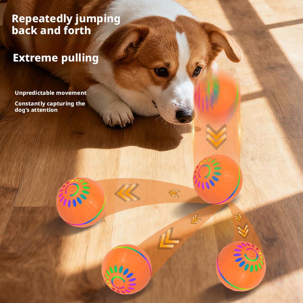 Automatic Moving Dog Ball - Inteligentna piłka dla psa, automatyczna, interaktywna,