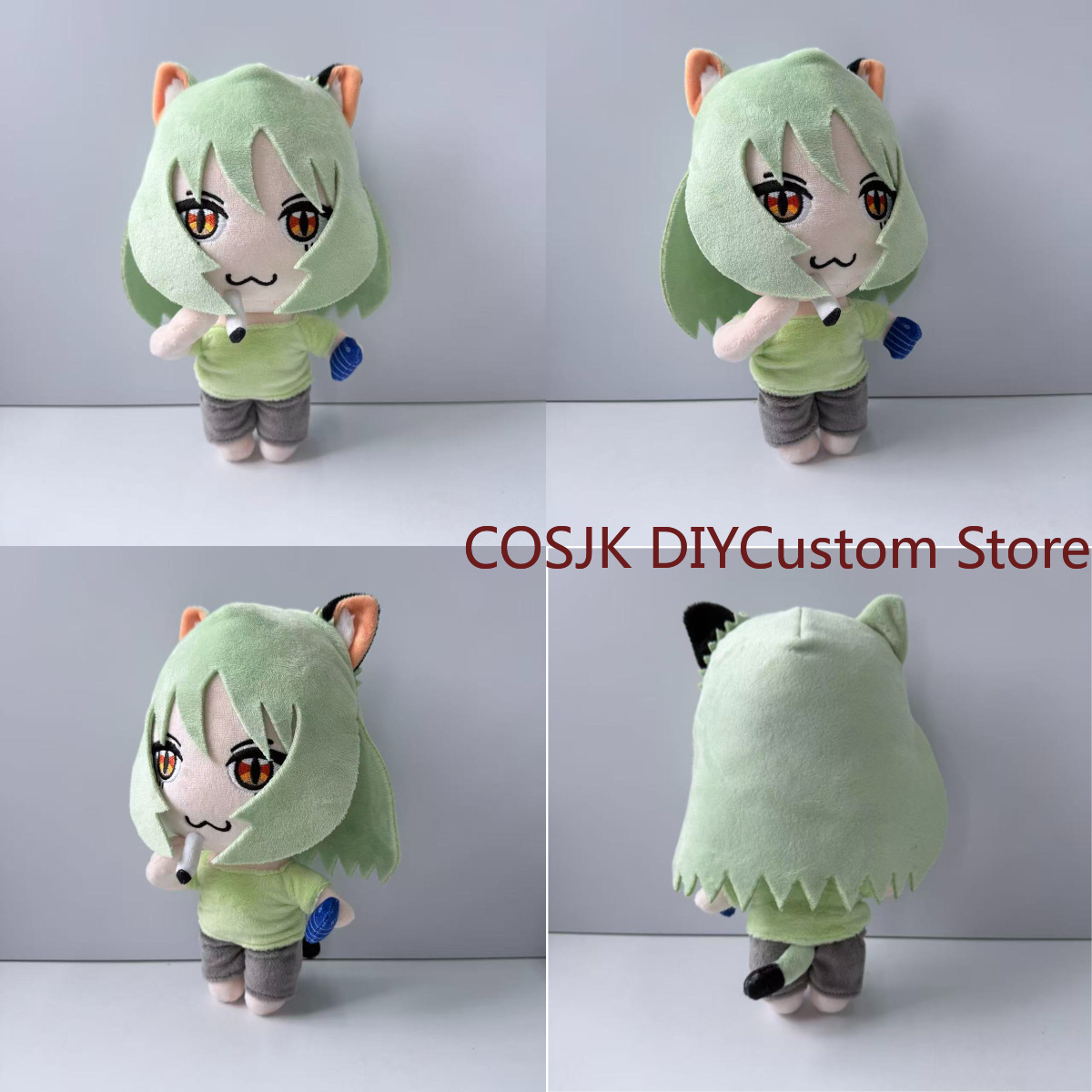Cat Toys - Anime Chainsmoker Cat YaniNeko Urocza Kreskówkowa