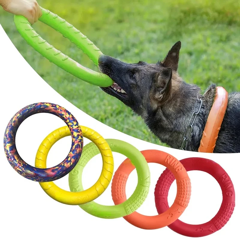 Indestructible Dog Chew Toy - Zabawki dla psów latające dyski zwierząt