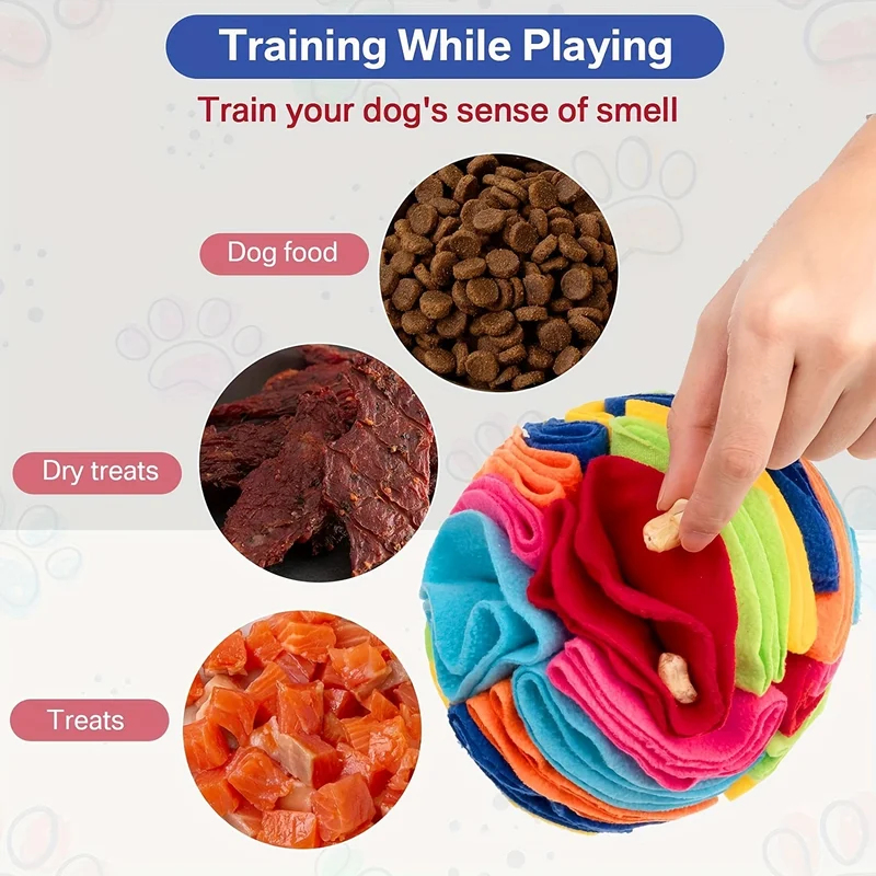 Snuffle Mat For Dogs - Interaktywne zabawki dla psów, piłka do