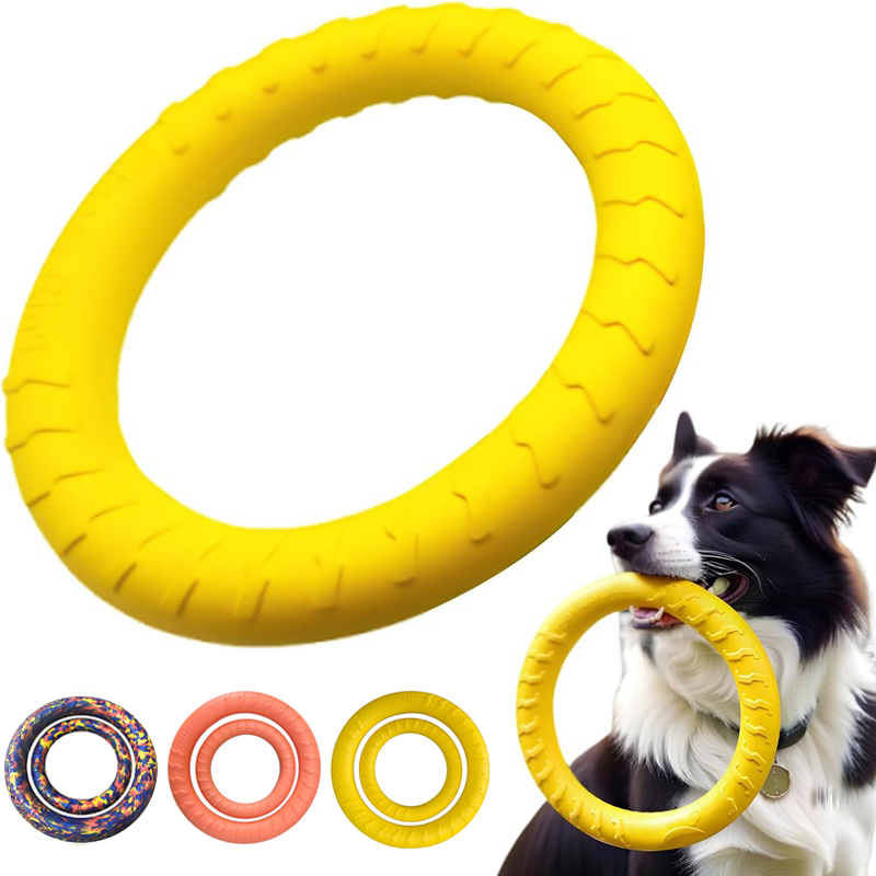 Suction Cup Dog Tug Toy - Zabawki dla psów, latające dyski dla
