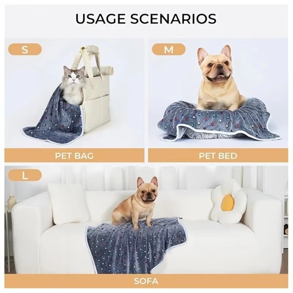 Pet Beds - Ultra miękka kołderka dla zwierząt z