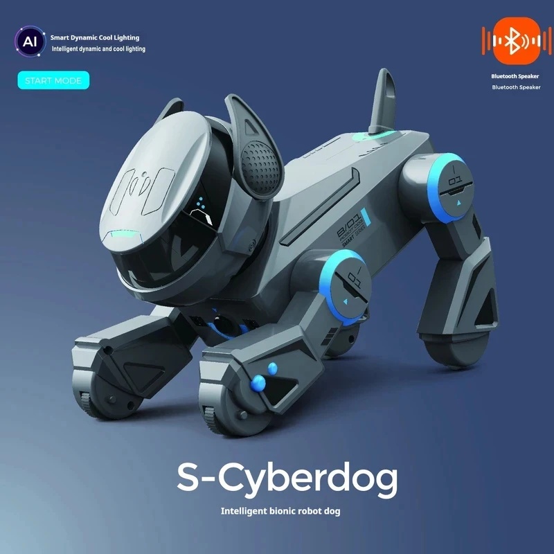 Dog Toys - Inteligentny robot-piesek sterowany gestami i dotykiem,