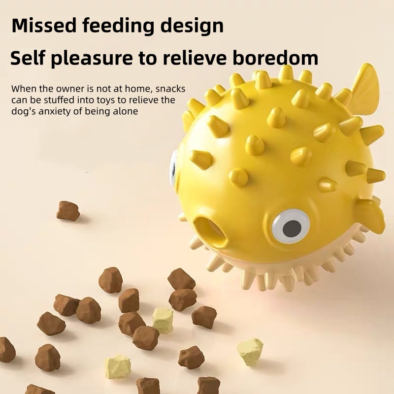 Interaktywna zabawka dla psa w – Rubber Treat Dispensing Dog Toy recenzja i cena