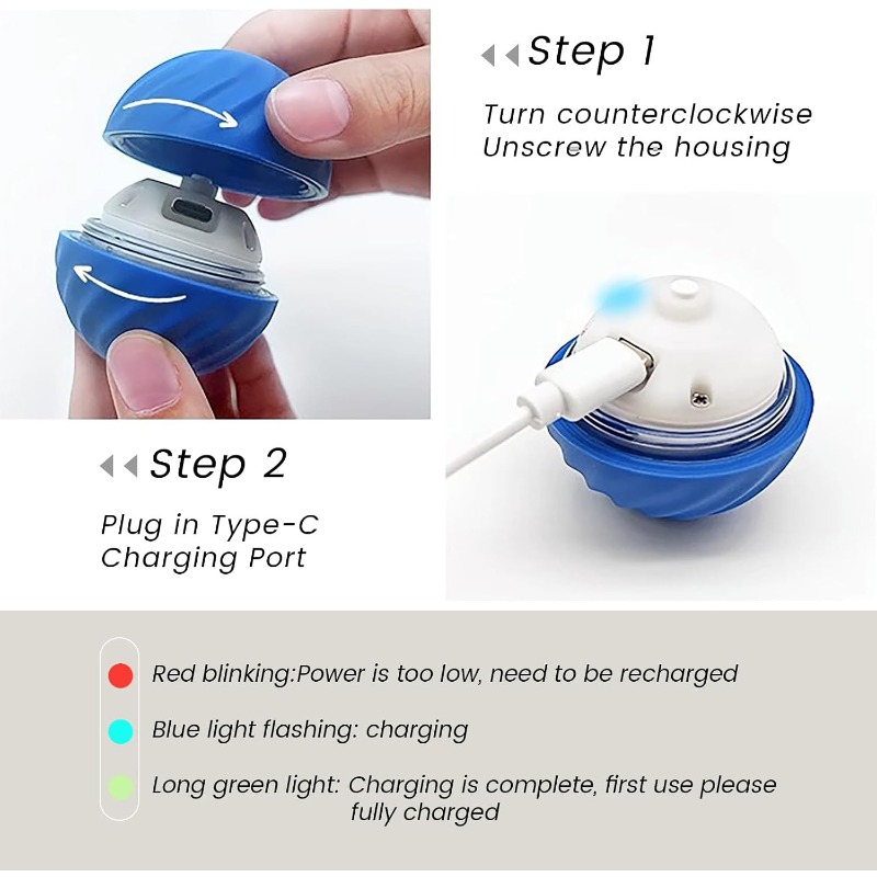 Inteligentna interaktywna zaba – Automatic Moving Dog Ball recenzja i cena