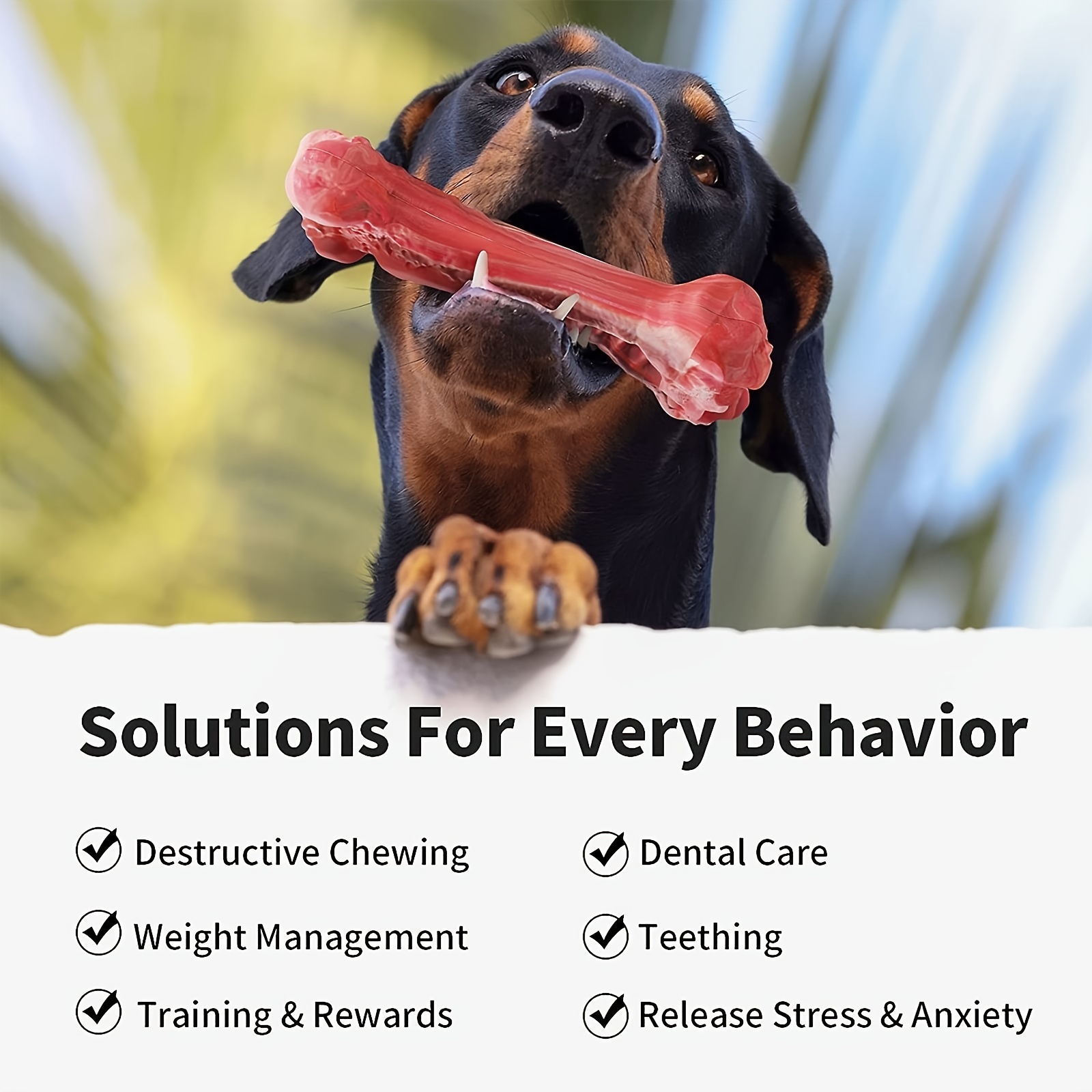 Silikonowa zabawka dla psa, z  – Indestructible Dog Chew Toy recenzja i cena