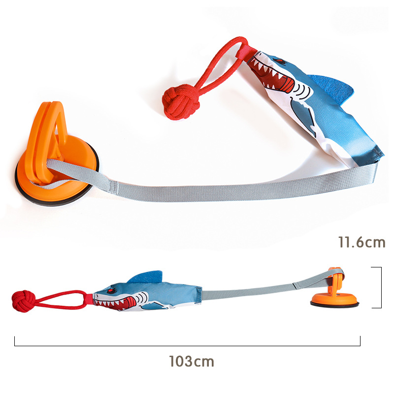 Zabawka dla psa z przyssawką,  – Suction Cup Dog Tug Toy recenzja i cena