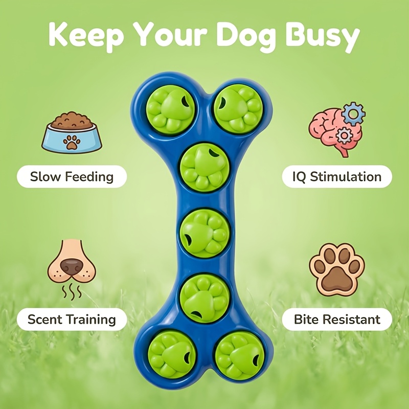 Zabawki na niepokój separacyjn – Dog Puzzle Feeder Toy recenzja i cena