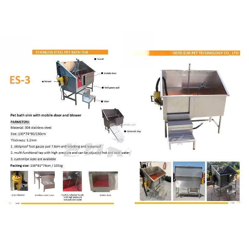 Zlewozmywak weterynaryjny ES-3 – Pet Grooming recenzja i cena