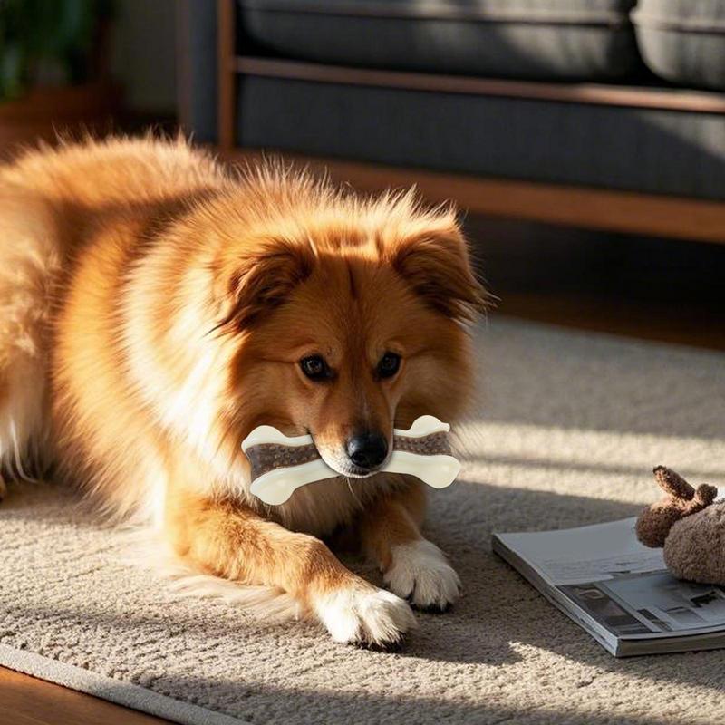 Zabawka dla psa Interaktywne c – Teeth Cleaning Dog Chew Bone recenzja i cena