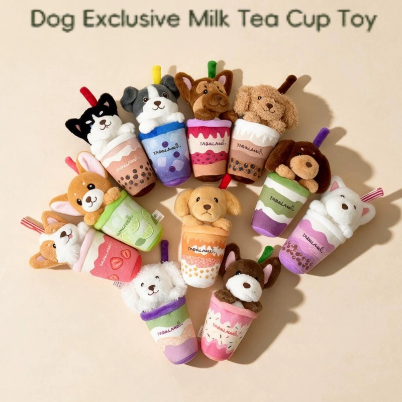 Yaomland Wytrzymała Piszcząca  – Interactive Squeaky Plush Dog Toy recenzja i cena
