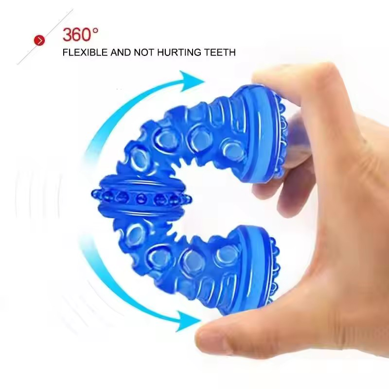 Graźna gumowa zabawka do żucia – Teeth Cleaning Dog Chew Bone recenzja i cena