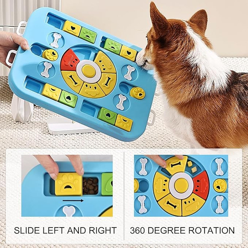 Interaktywna zabawka-puzzle dl – Dog Puzzle Feeder Toy recenzja i cena