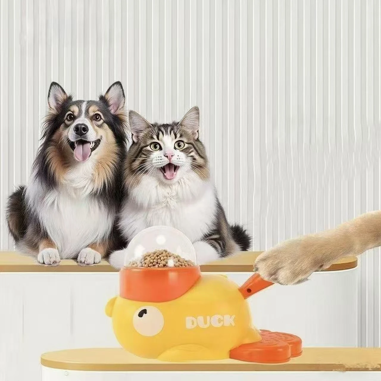 Żółty interaktywny dozownik sm – Dog Puzzle Feeder Toy recenzja i cena