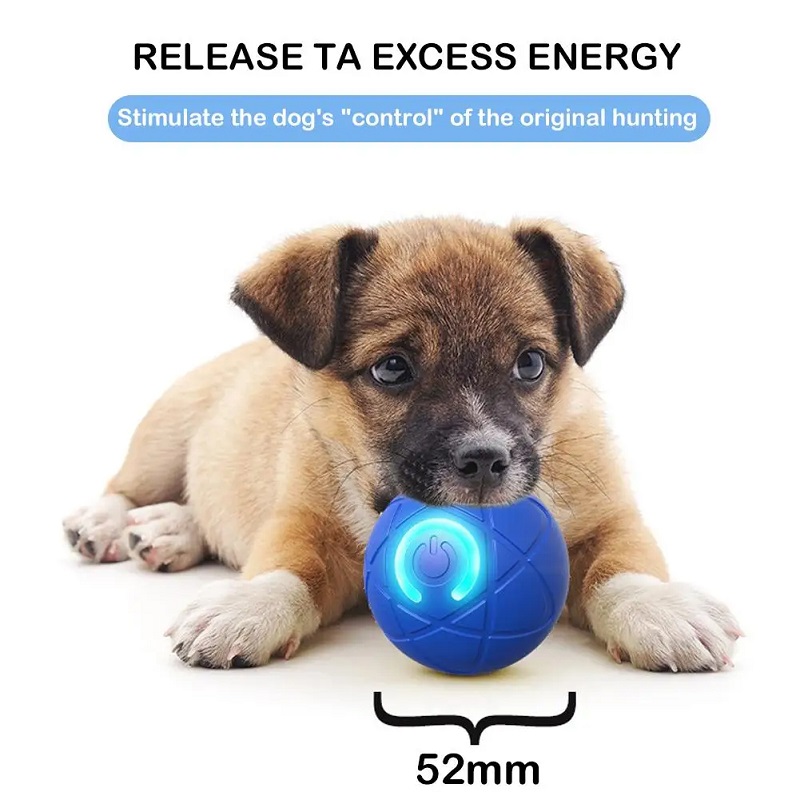 Piłka Interaktywna dla Psa Sam – Automatic Moving Dog Ball recenzja i cena