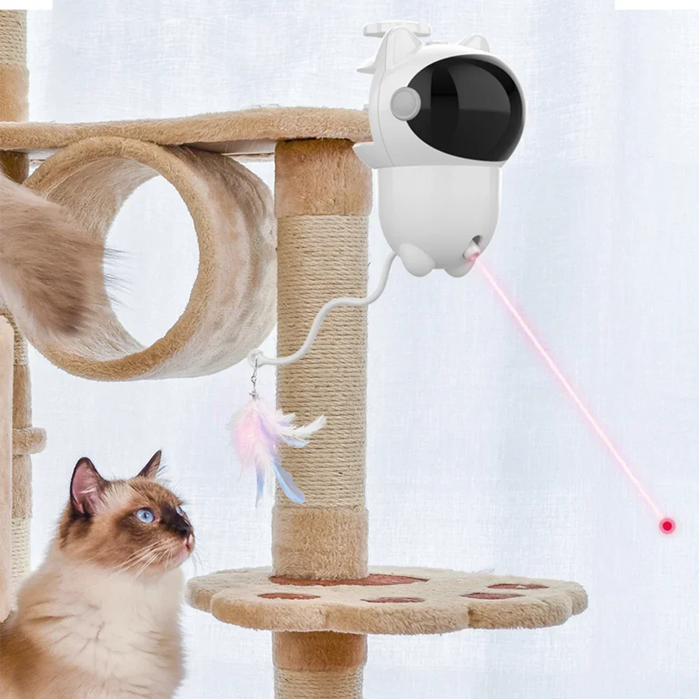 Interaktywna zabawka laserowa  – Laser Pointer Cat Toy Automatic recenzja i cena
