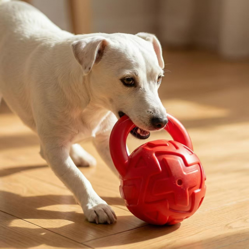 Interaktywna zabawka edukacyjn – Interactive Squeaky Plush Dog Toy recenzja i cena