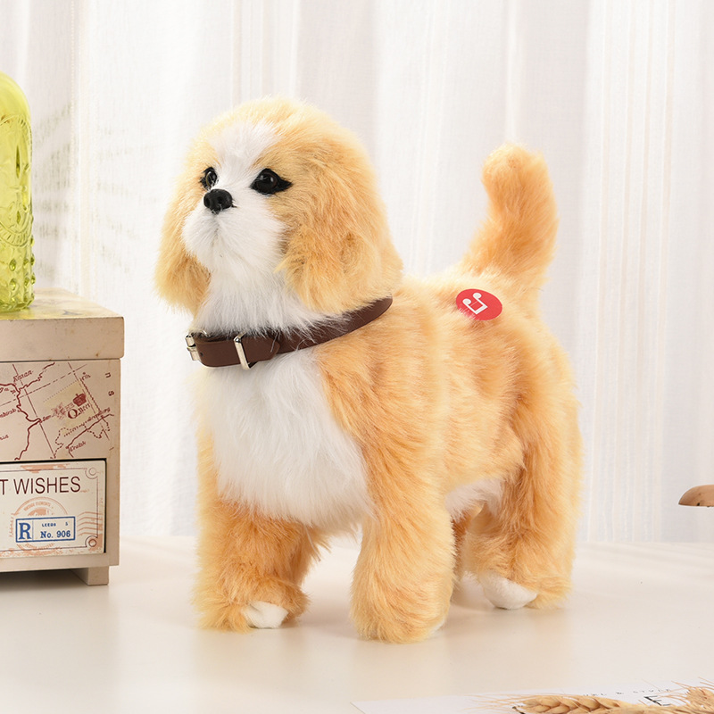 Elektroniczne pluszowe zabawki – Interactive Squeaky Plush Dog Toy recenzja i cena