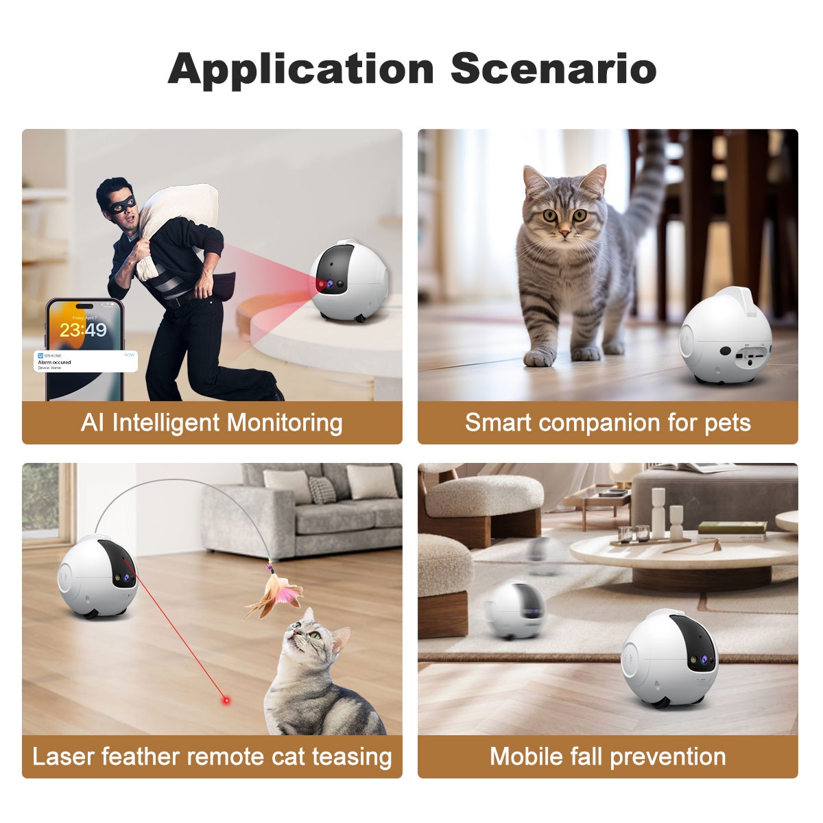 Robot z kamerą do obserwacji z – Cat Toys recenzja i cena